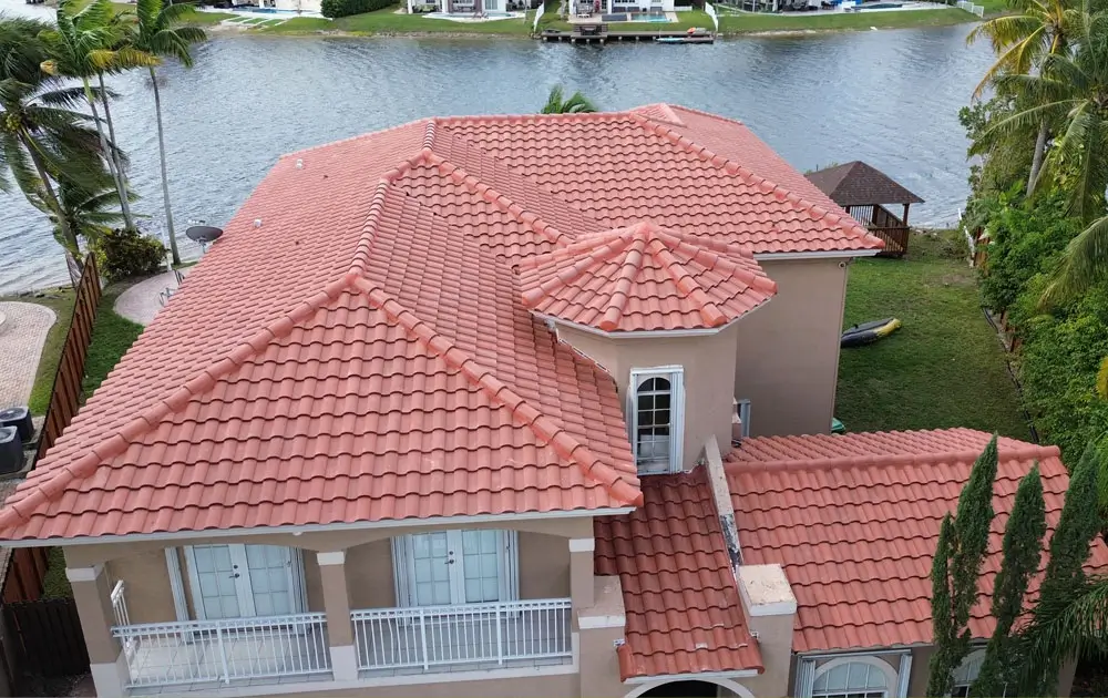 Tile roof